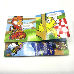 Cheap Kid Learning Books Printing Custom Coloring Story Books Printed Children Board Book