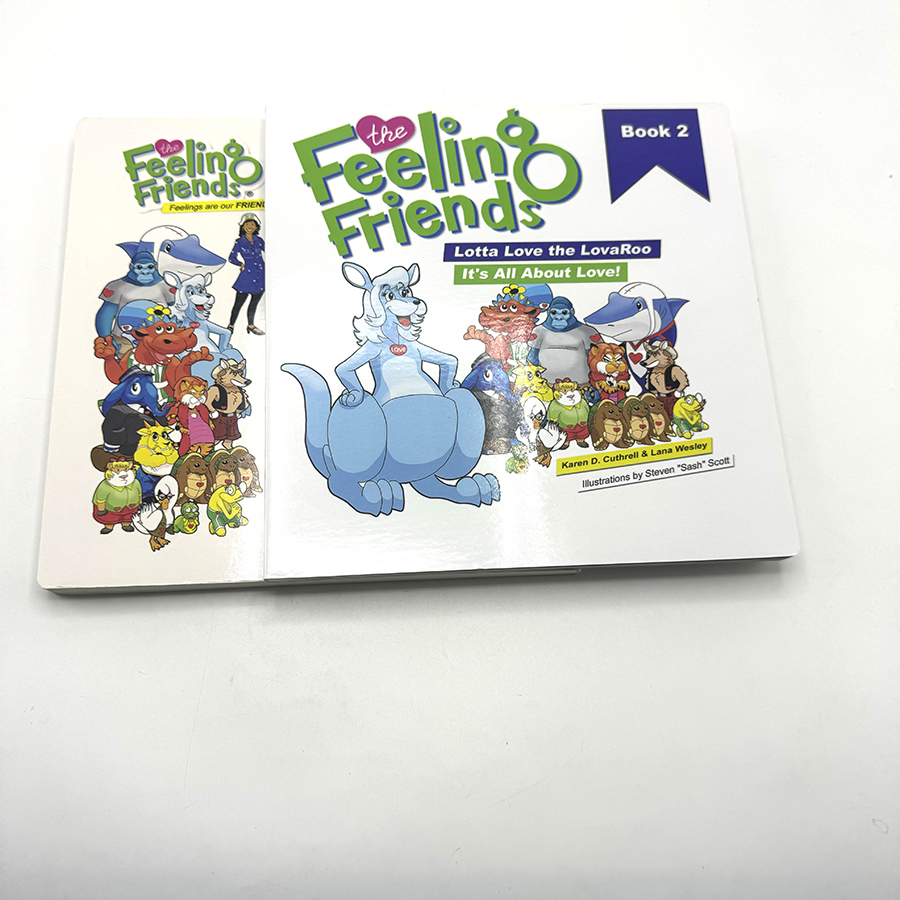 Cheap Kid Learning Books Printing Custom Coloring Story Books Printed Children Board Book