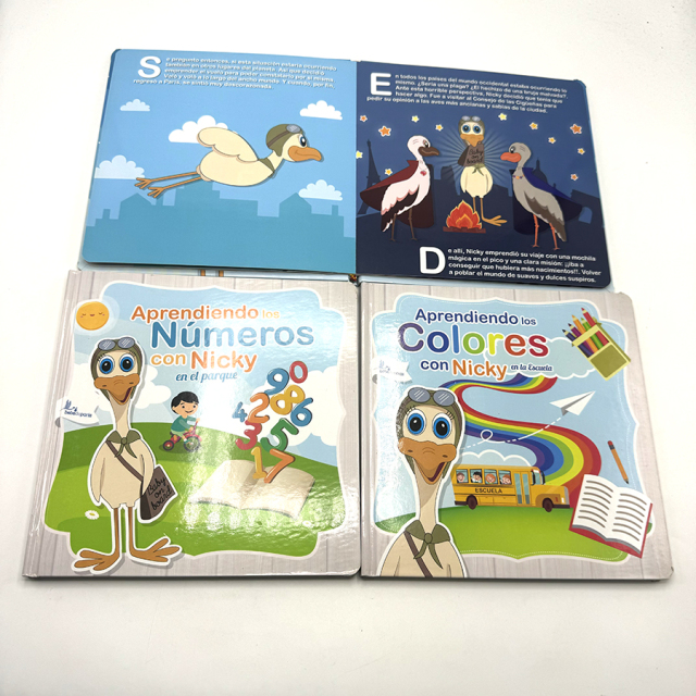 Hardcover Kid Educational Story Book Printing Custom Printed Full Color Children Book for Child