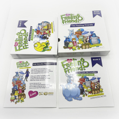 Book Printing Services Cheap Custom Kid Story Books Printed Coloring Softcover Children Book with Case