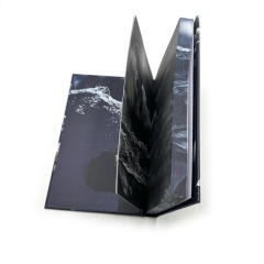 Book Printing Manufacturer Custom Full Color Novel Books Printed Hardcover Sprayed Edge Book Printing