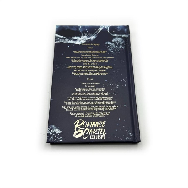 Book Printing Manufacturer Custom Full Color Novel Books Printed Hardcover Sprayed Edge Book Printing