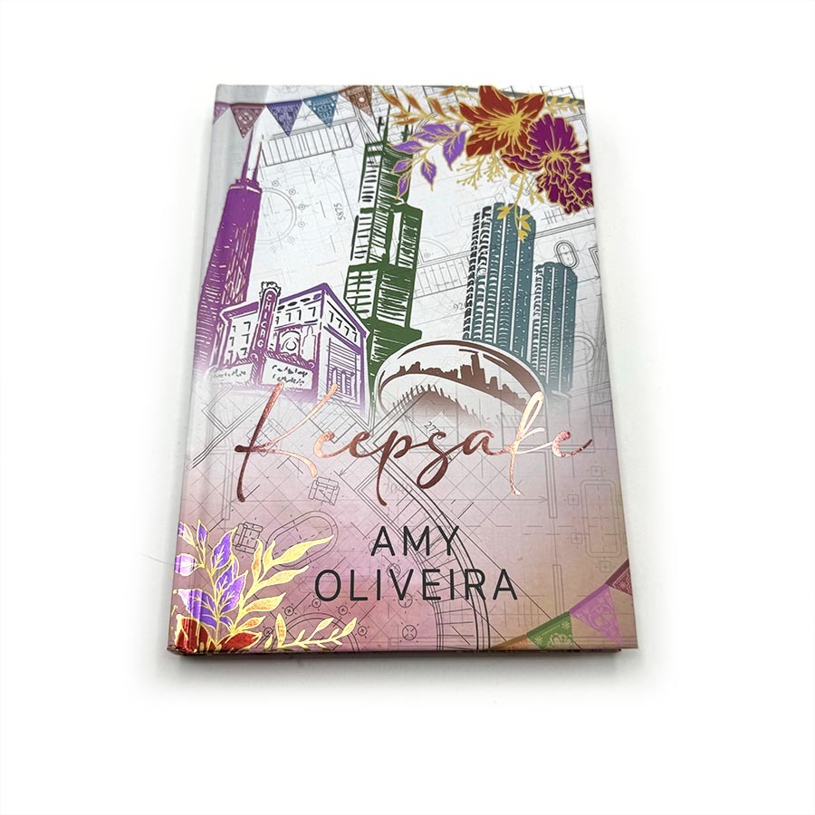 Full Color Printing Hardcover Novel Books Custom Printed Business Sprayed Edge Book