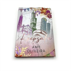 Full Color Printing Hardcover Novel Books Custom Printed Business Sprayed Edge Book
