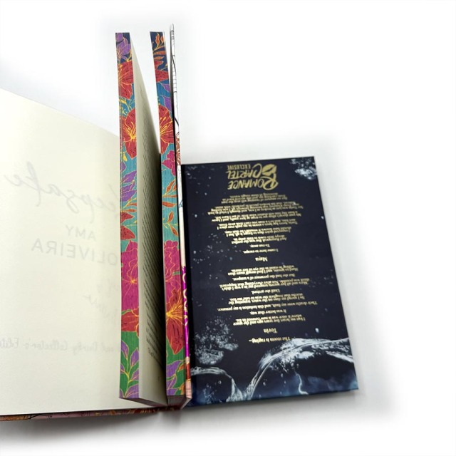 Full Color Printing Hardcover Novel Books Custom Printed Business Sprayed Edge Book