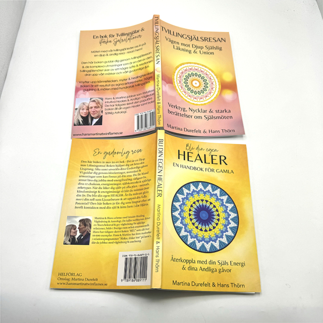 Custom Printing Paperback Books Perfect Binding Business Softcover Novel Book