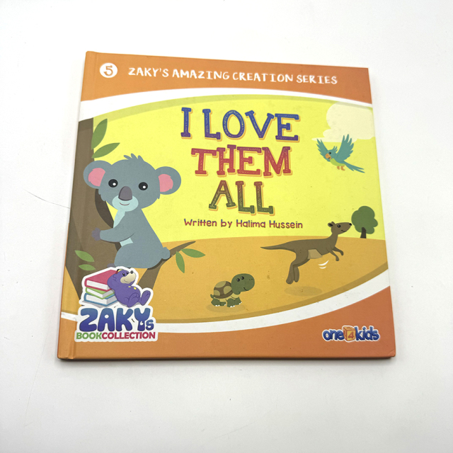 High Quality Hardcover Story Book Printing Custom Kid Educational Books Full Color Printed Children Book for Kids