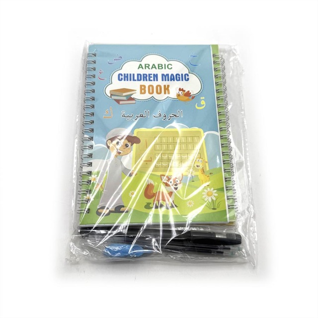 Book Printing Manufacturer Custom Printed Spiral Practice Books Educational Magic Copybook Arabic Books for School