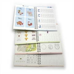 Book Printing Manufacturer Custom Printed Spiral Practice Books Educational Magic Copybook Arabic Books for School