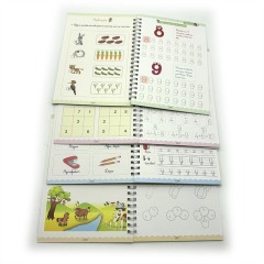 Wholesale Portuguese Books Printing Educational Learning Practice Books Magic Copybook for Children