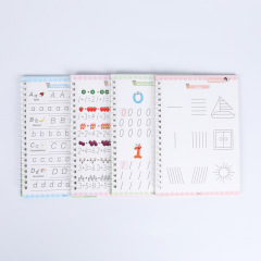 Livres éducatifs personnalisés, reliure spirale, cahiers d'exercices magiques pour enfants, livres en allemand