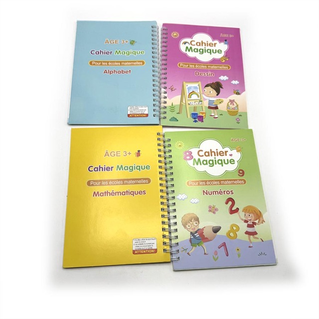 Impression de livres français à bas prix pour enfants, cahiers d'exercices éducatifs, coloriages personnalisés, cahier magique