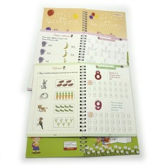 Wholesale Portuguese Books Printing Educational Learning Practice Books Magic Copybook for Children