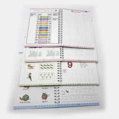 Impression de cahiers à spirale A5 à petit prix, cahiers d'exercices d'écriture personnalisés pour l'école, cahier magique éducatif