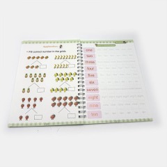 Impression de cahiers à spirale A5 à petit prix, cahiers d'exercices d'écriture personnalisés pour l'école, cahier magique éducatif