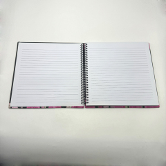 Carnets de notes imprimés de haute qualité, personnalisés en couleur, format A4, A5 et A6, à spirale