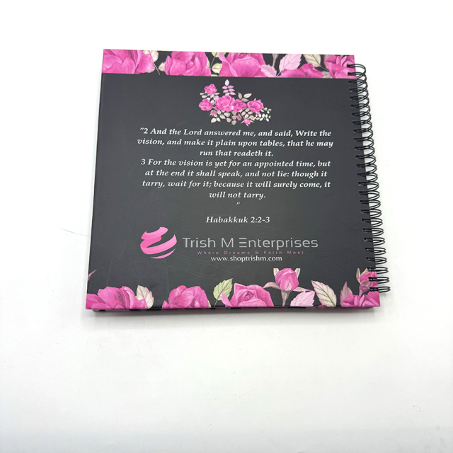 Carnets de notes imprimés de haute qualité, personnalisés en couleur, format A4, A5 et A6, à spirale