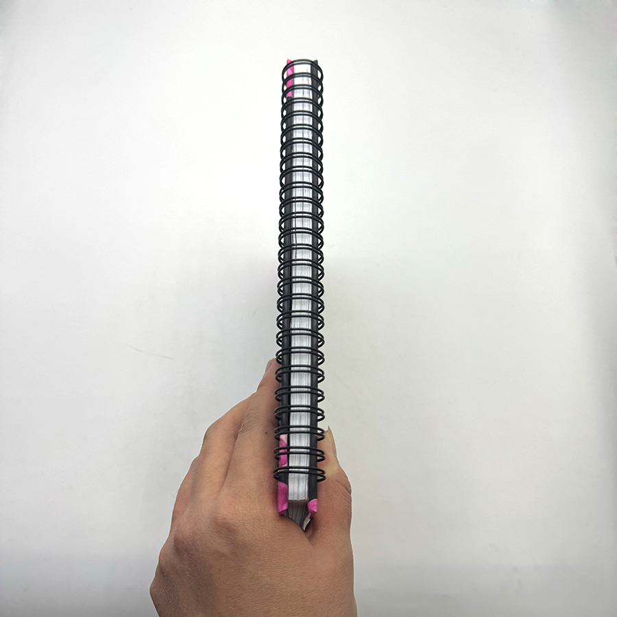 Carnets de notes imprimés de haute qualité, personnalisés en couleur, format A4, A5 et A6, à spirale
