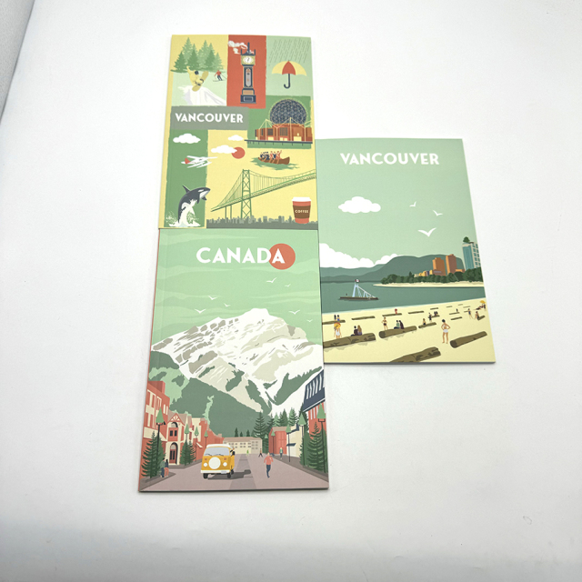 Carnets de notes professionnels personnalisés, impression, reliure parfaite, couverture souple