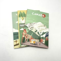Carnets de notes professionnels personnalisés, impression, reliure parfaite, couverture souple