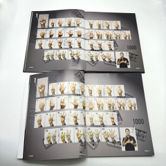 Custom Book Printing Services Hardcover Softcover Book Printed Full Color Photo Album Book