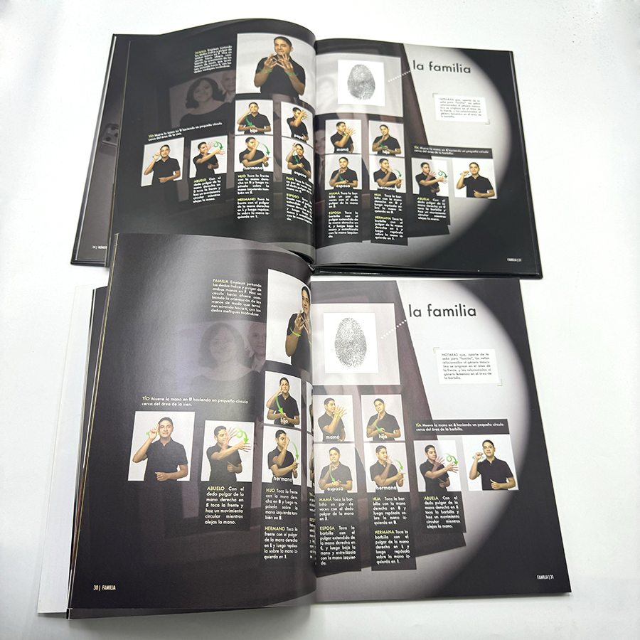 Custom Book Printing Services Hardcover Softcover Book Printed Full Color Photo Album Book