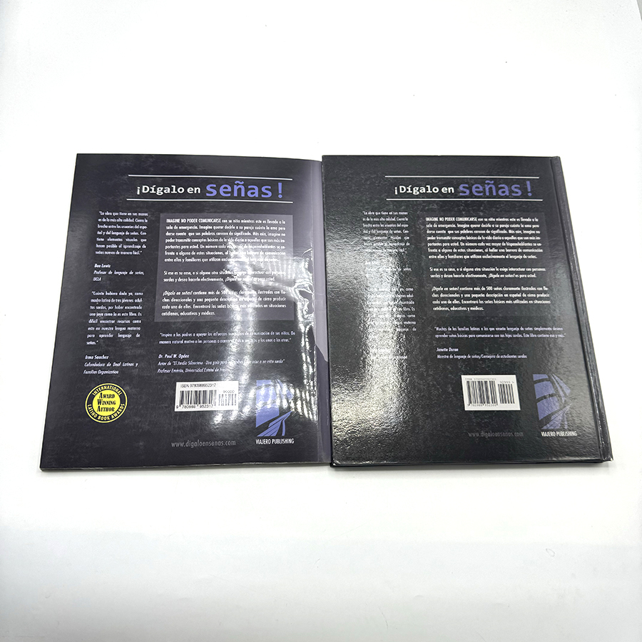 Custom Book Printing Services Hardcover Softcover Book Printed Full Color Photo Album Book
