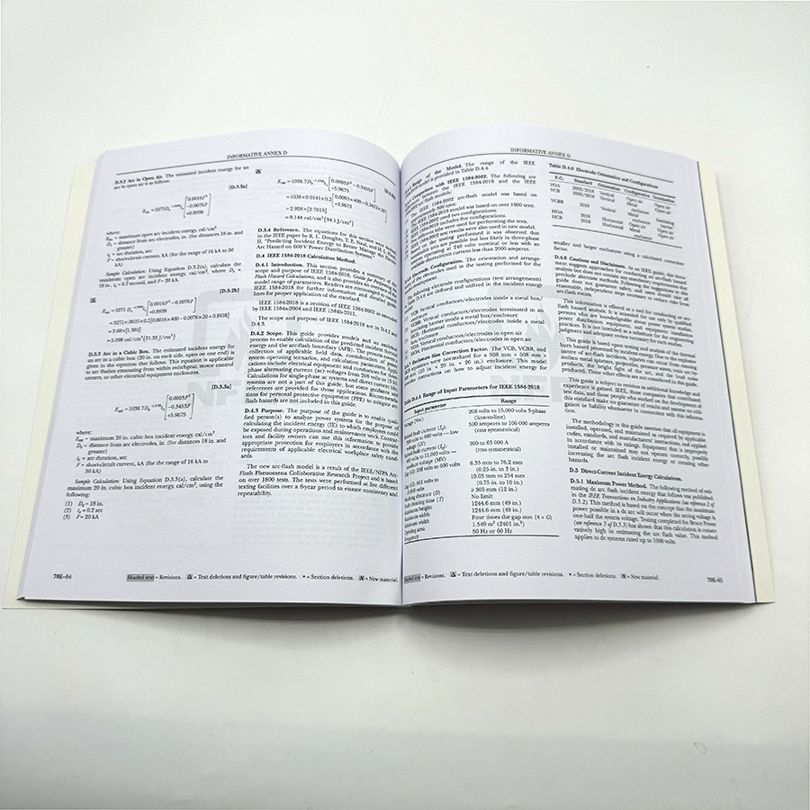 Cheap Printing Softcover Textbook Educational Learning Books Custom Paperback Perfect Binding Books