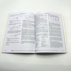 Cheap Printing Softcover Textbook Educational Learning Books Custom Paperback Perfect Binding Books