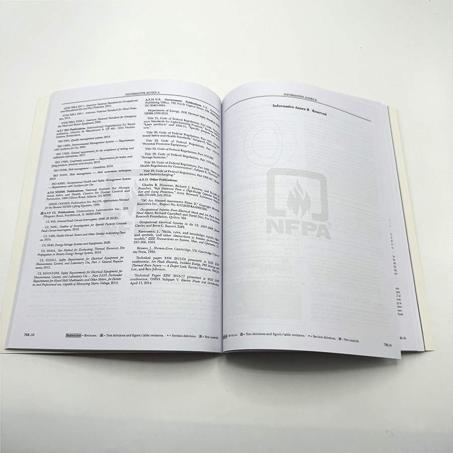 Cheap Printing Softcover Textbook Educational Learning Books Custom Paperback Perfect Binding Books
