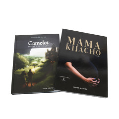 Custom Printed Hardback Books Full Color Perfect Binding Photo Album Picture Hardcover Book
