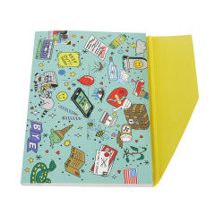 Livre broché à couverture souple, impression personnalisée à la demande, livre de coloriage