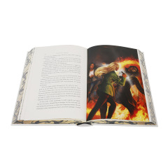 Custom Book Printing Services Photo Album Novel Books Printed Sprayed Edge Hardcover Book