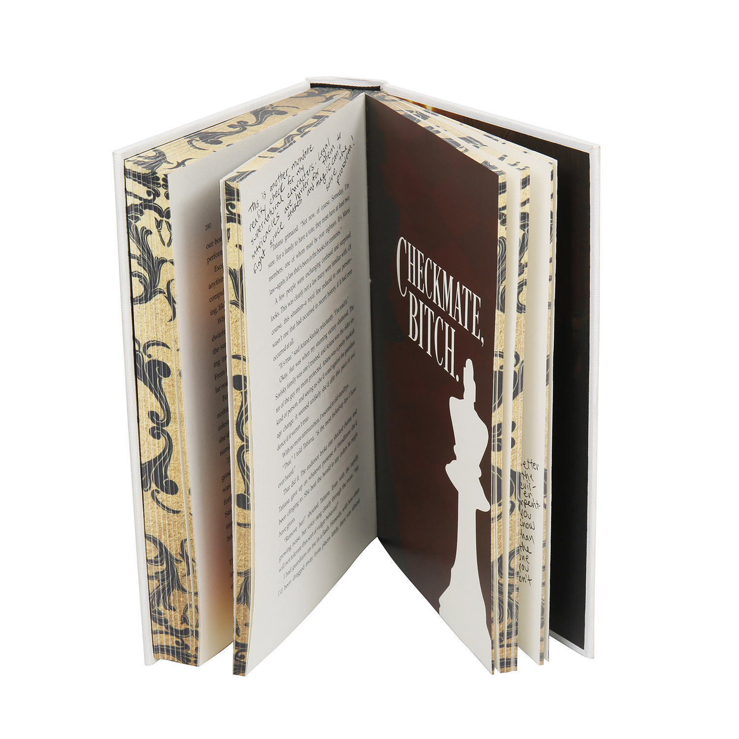 Custom Book Printing Services Photo Album Novel Books Printed Sprayed Edge Hardcover Book