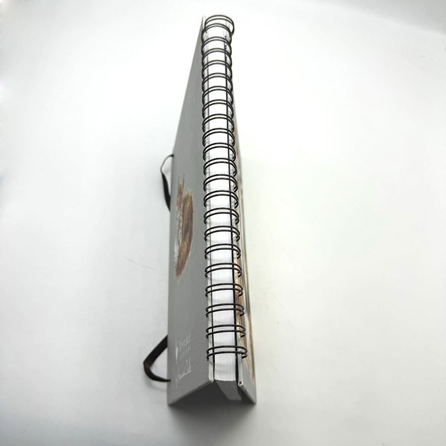 Spiral Binding A5 Notebooks Printing Custom Full Color Hardback Notebook