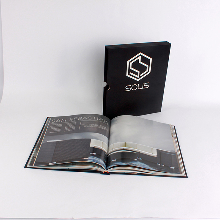 Hardback Picture Books Custom Printing Full Color Hardcover Photo Album Book with Case