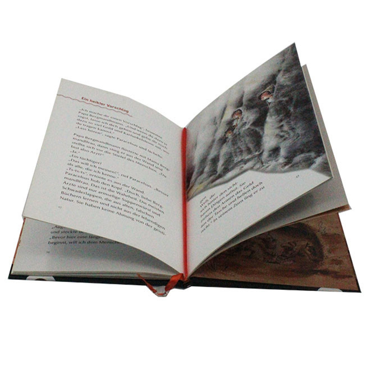 High Quality Printed Hardback Photo Album Books Custom Printing Full Color Hardcover Book