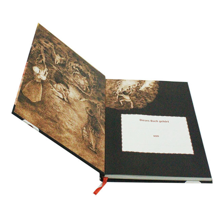 High Quality Printed Hardback Photo Album Books Custom Printing Full Color Hardcover Book