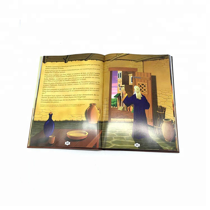 Perfect Binding Hardback Books Custom Printing Business Photo Album Novel Hardcover Book