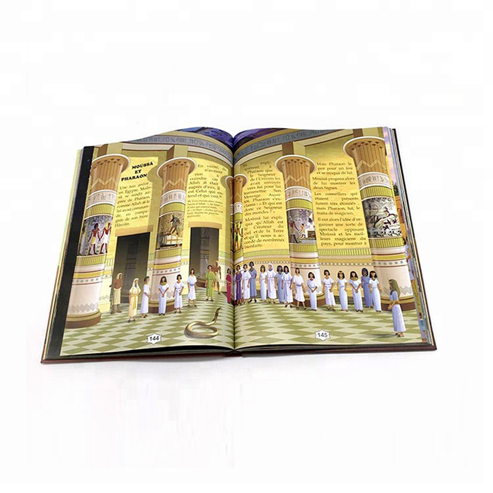 Perfect Binding Hardback Books Custom Printing Business Photo Album Novel Hardcover Book