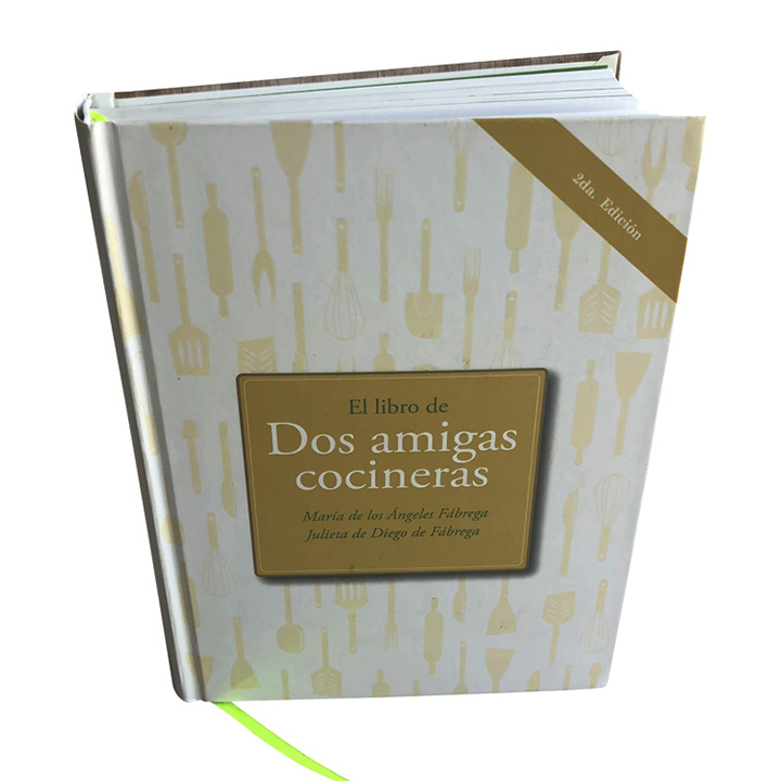 Custom Cooking Books Printing Perfect Binding Business Photo Album Hardcover Book