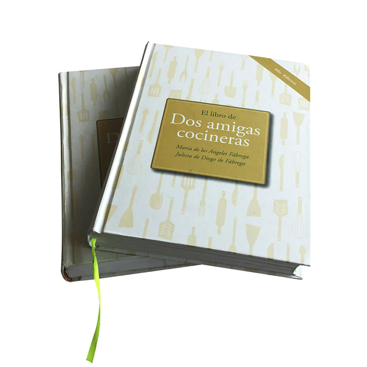 Custom Cooking Books Printing Perfect Binding Business Photo Album Hardcover Book
