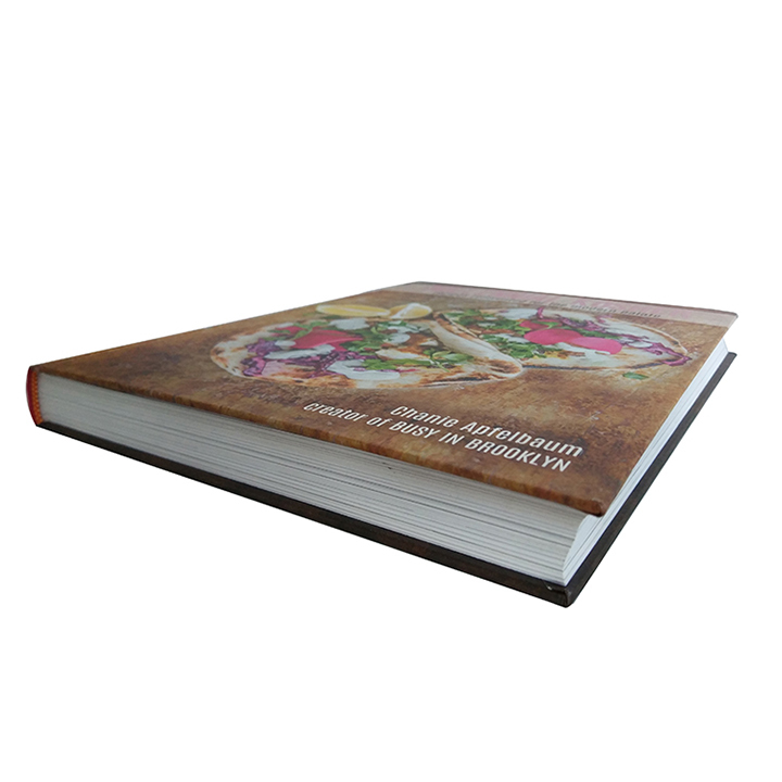 Custom Cooking Books Printing Perfect Binding Business Photo Album Hardcover Book