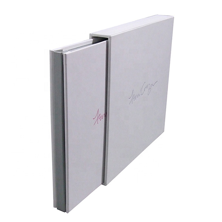 Fabricant d'imprimerie de livres en Chine, impression personnalisée d'albums photo à couverture rigide, livres d'affaires à couverture rigide avec étui