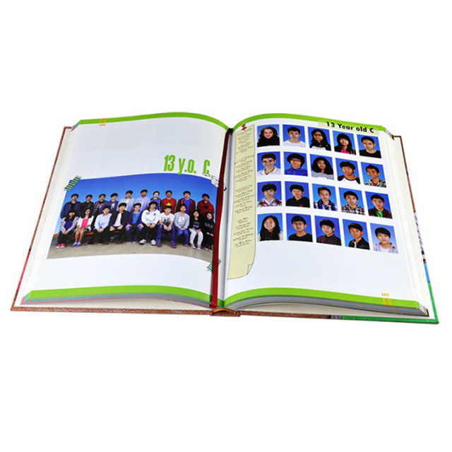 Customizable Book Printing Services Hardcover Book Printing Full Color Photo Album Books
