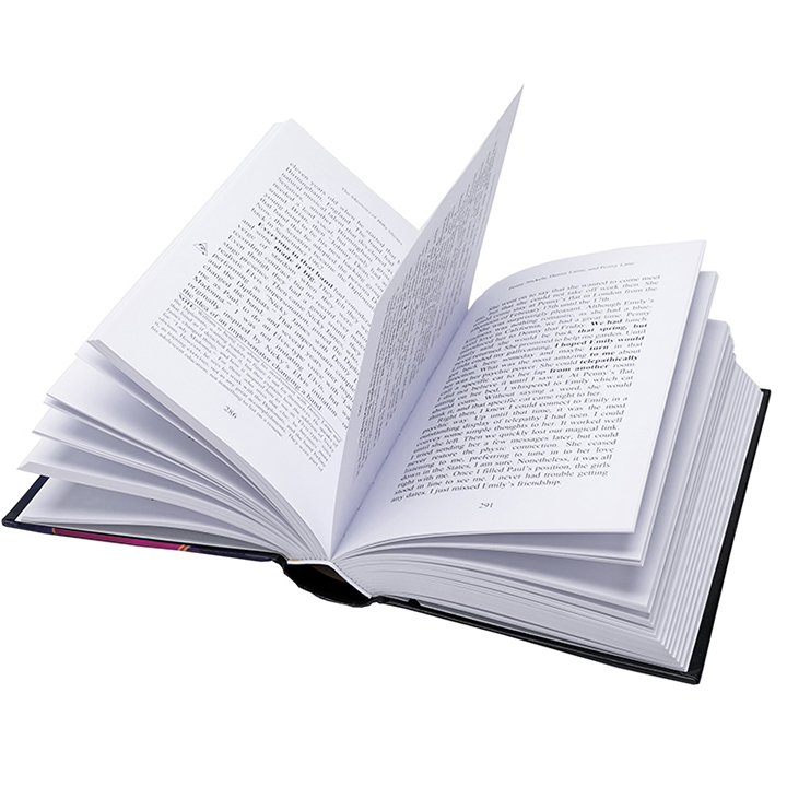 Customizable Hardback Books Printing Full Color Perfect Binding Hardcover Novel Book