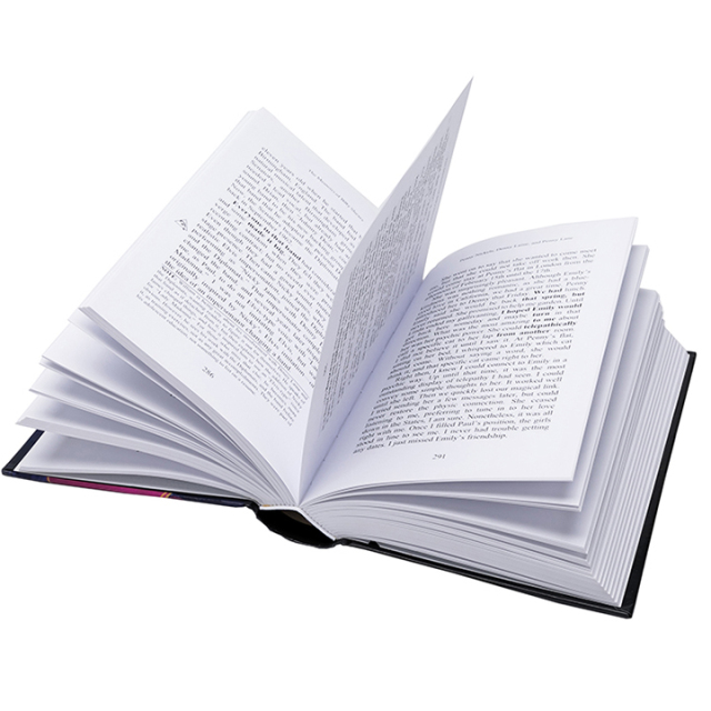 Customizable Hardback Books Printing Full Color Perfect Binding Hardcover Novel Book