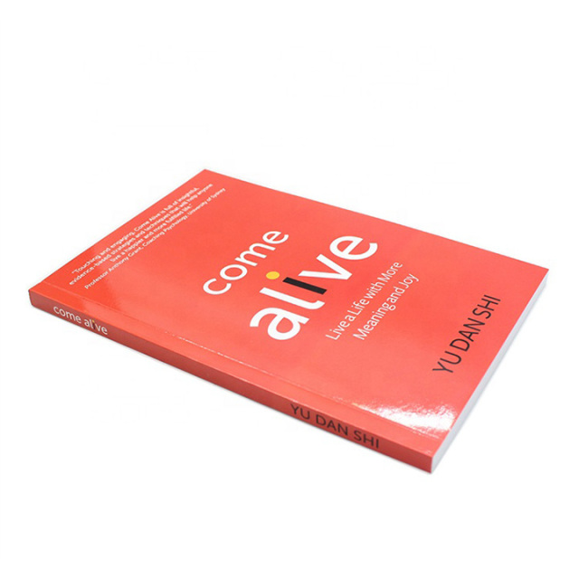 China Book Printing Services Paperback Novel Books Full Color Printed Softcover Book