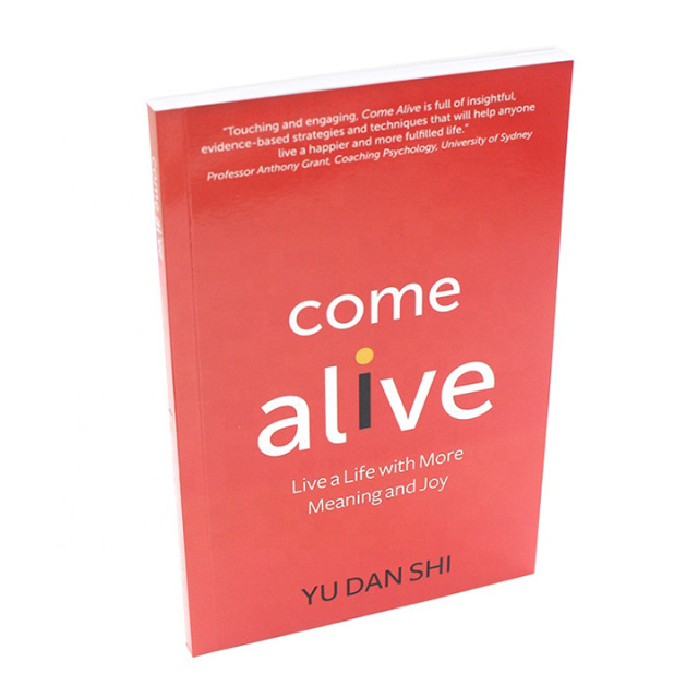 China Book Printing Services Paperback Novel Books Full Color Printed Softcover Book