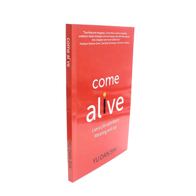 China Book Printing Services Paperback Novel Books Full Color Printed Softcover Book